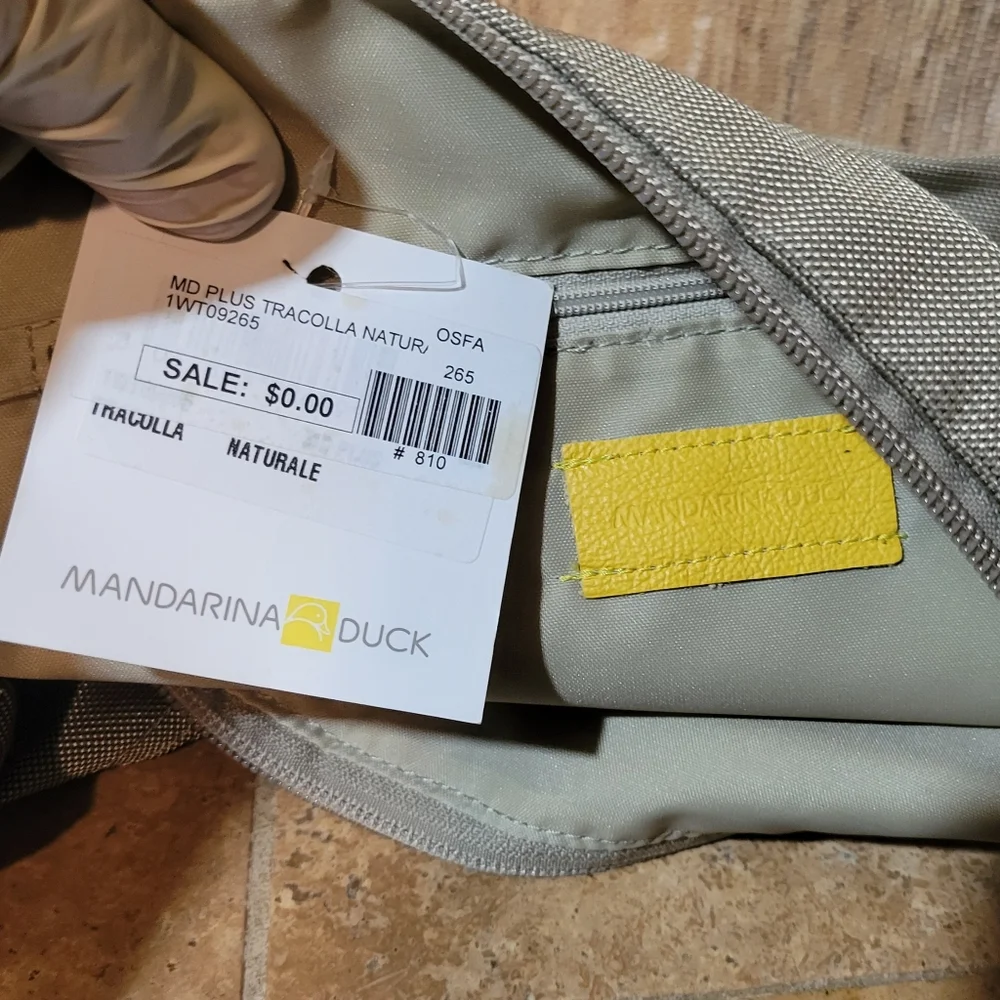 Mandarina Duck Plus Tracolla Naturale Bag - Picture 3 of 5